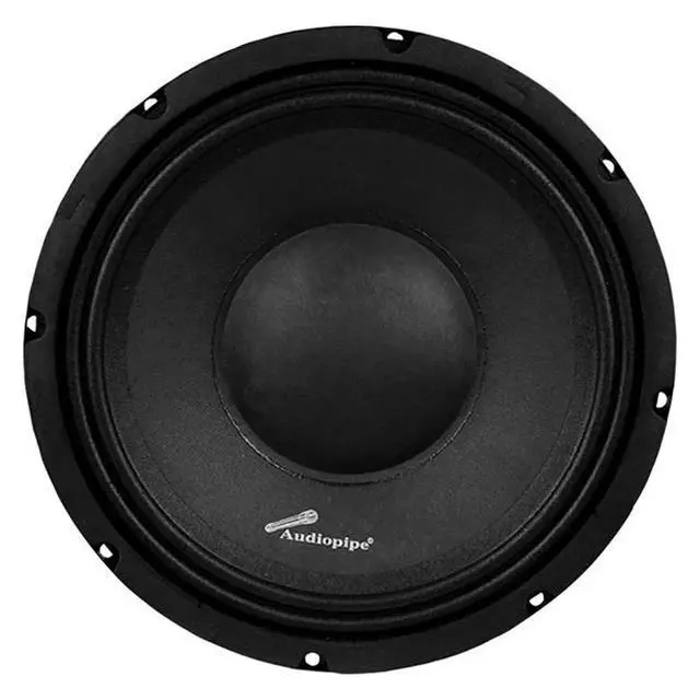 Alt view image 3 of 4 - APSP-1050 10" 700 Watt MAX, 350 Watts RMS, and 8 Ohm Dynamic Mid Range Car Audio Loudspeaker with 2.5 Inch Kapton Voice Coil, Black (4 Pack)