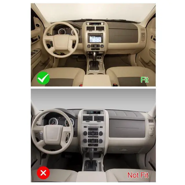 Alt view image 4 of 7 - 2+64G Car Radio for Ford Fusion Explorer 2006-2009, 7" Touch Screen Radio for Ford F150 2004-2008 Head Unit Focus 2004-2006, Edge 2007-2009 Mustang Stereo with Wireless Carplay Android GPS Navi