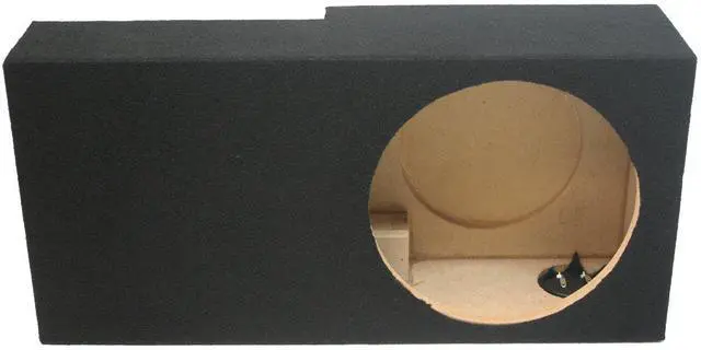 Alt view image 3 of 6 - Kicker Comp C10 Single 10" Sub Box Fits 2001-2005 Ford Explorer Sport Trac | Drivers arrive pre-mounted, air-tight MDF build, 10 inch subwoofer fit, spring terminals, just add power and play