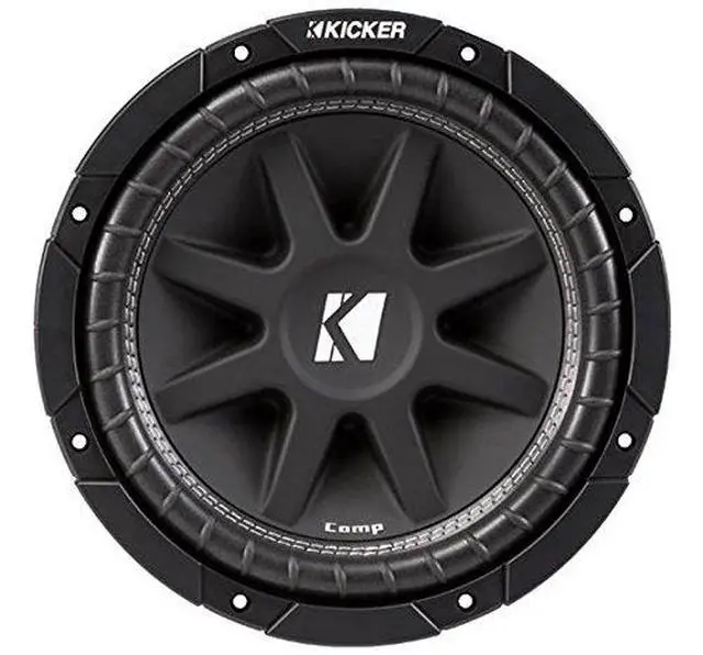 Alt view image 5 of 5 - ASC JEEP2X10 Compatible with 1987-2006 Jeep Wrangler YJ TJ Kicker Comp C10 Dual 10" Custom Sub Box Enclosure and 43C104-N 10" Comp C10 Series Sub
