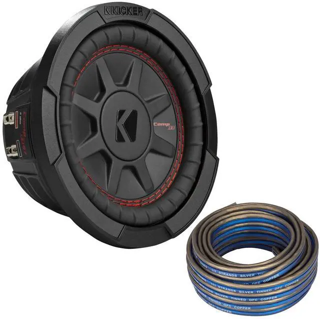 Main image of 48CWRT672 CompRT 6.75" Subwoofer, DVC, 2-ohm - Includes Speaker Wire
