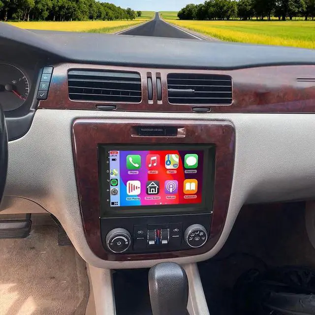 Main image of 10 inch Car Radio Stereo for Chevrolet Impala 2006-2012 with Wireless Carplay Android, 2+64G Touch Screen Radio for Chevy Impala GPS Navi with Backup Camera Bluetooth Head Unit Radio WiFi Auto SWC