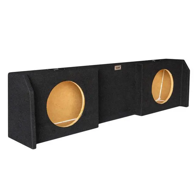 Alt view image 2 of 7 - Titan King/Ext Cab 2004-2019 Dual 10" Downfire Subwoofer Enclosure