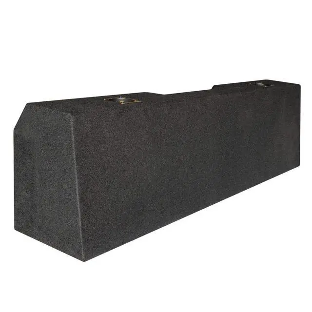 Alt view image 6 of 7 - Titan King/Ext Cab 2004-2019 Dual 10" Downfire Subwoofer Enclosure