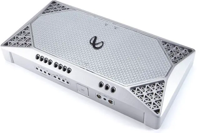 Main image of M704A1000 4-Channel Marine Amplifier, 100W x 4 @ 2 Ohms, Silver