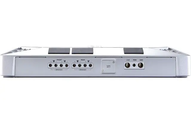 Alt view image 2 of 5 - M704A1000 4-Channel Marine Amplifier, 100W x 4 @ 2 Ohms, Silver