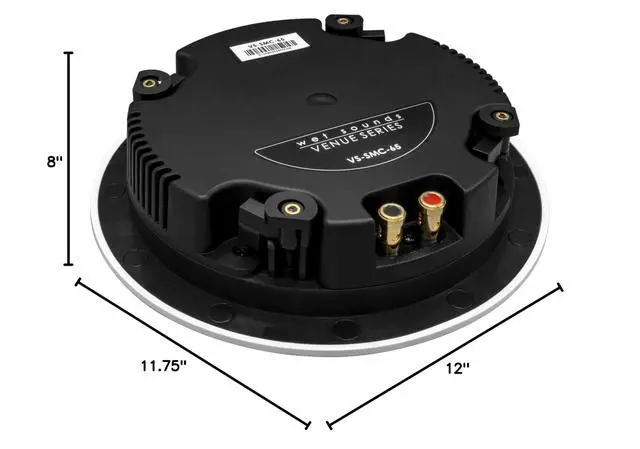 Alt view image 5 of 5 - Venue Series Shallow Mount 6.5" Ceiling Speaker