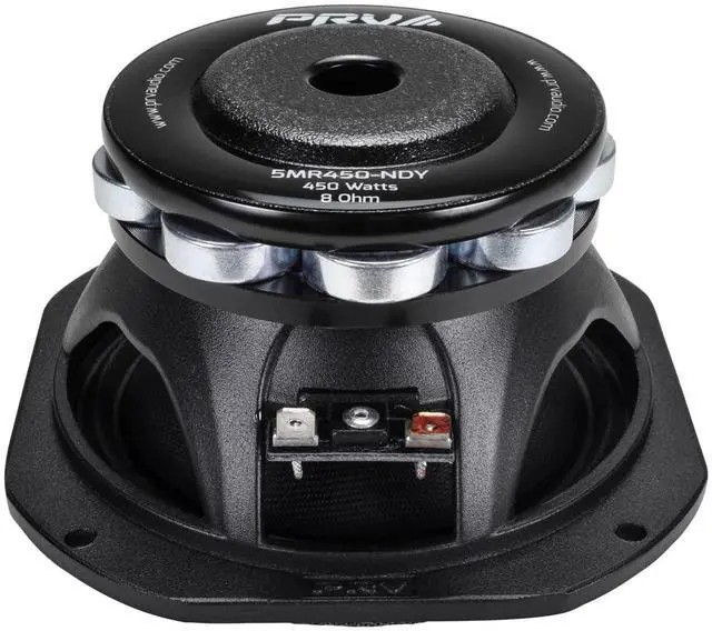 Alt view image 5 of 6 - 5MR450-NDY 5 Inch Midrange Loudspeaker, 8 Ohm, 450 Watts, Pro Audio Mid-Range Woofer (Single)