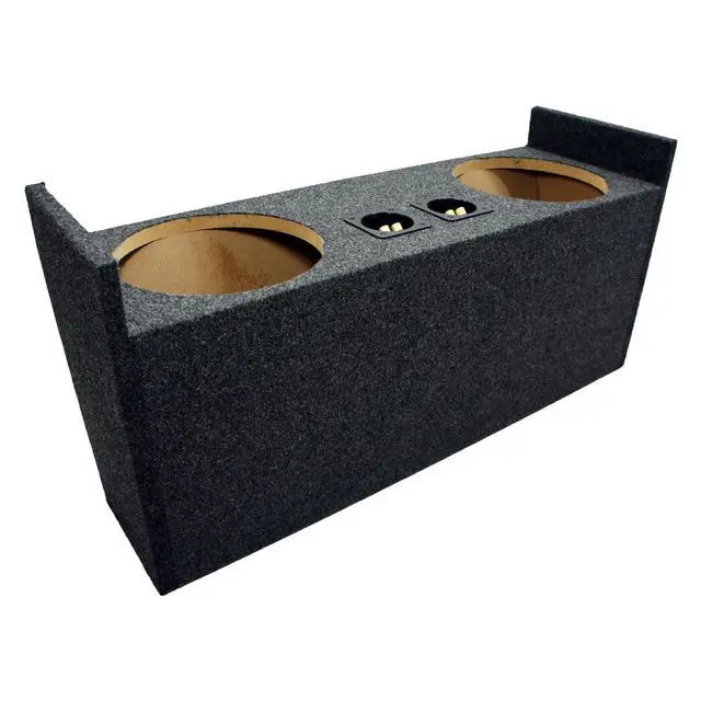 Alt view image 2 of 6 - W10S4 Dual 10" Sealed Sub Box Fits 1987-2006 Jeep Wrangler YJ TJ | Loaded subwoofer enclosure bundle, 500 Watt RMS power handling, 4 Ohm impedance, stereo bass upgrade, 10 inch size