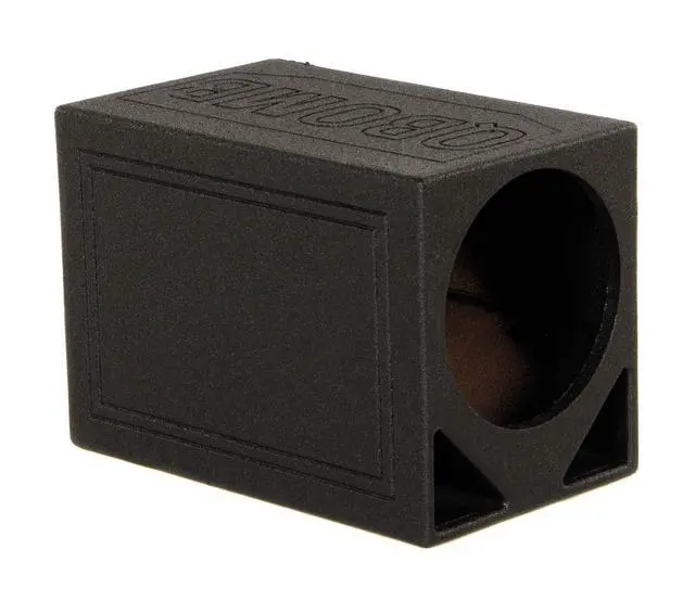 Alt view image 5 of 5 - QPower Single 12" Triangle Ported Car Audio Subwoofer Enclosure, 2-Pack | Designed for Vehicle Stereo Equipment and Custom Deep Bass Sound System Installations