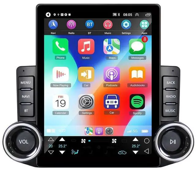 Main image of 5G WiFi Car Stereo Radio for Ford F-150 F150 2004-2008 with Wireless Carplay Android Auto 9.7" 2+64G Touch Screen Car Radio Head Unit Backup Camera Bluetooth GPS Navigation Mirror Link