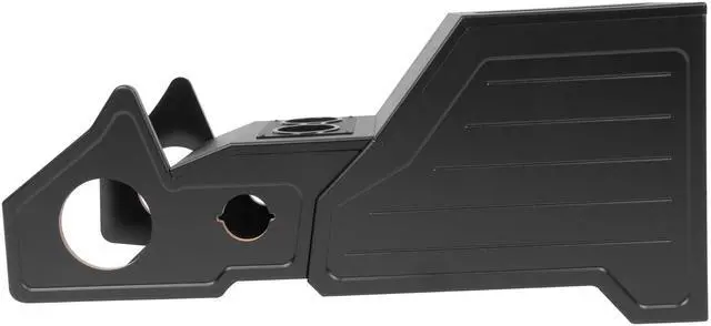 Alt view image 6 of 7 - Center Console Subwoofer Box Compatible with 03-06 Silverado/Sierra | That Comes With Factory Center Console Crew/Single /Ext Cab MDF+Plastic(ABS) Black Center Console Subwoofer Box