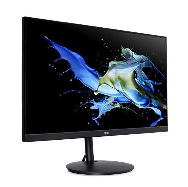 Alt view image 6 of 7 - CBA242Y Abmiprx 23.8" Full HD (1920 x 1080) Zero Frame Home Office Monitor | AMD Radeon Free Sync | 1ms VRB | 75Hz Refresh | Height Adjustable Stand with Tilt & Pivot (Display, HDMI & VGA Ports)