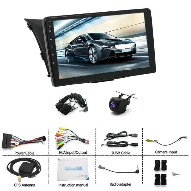 Alt view image 7 of 7 - 9" Car Stereo Radio for Hyundai I30 Elantra GT 2012 2013 2014 2015-2017 | Wireless Carplay Android Auto,2+64G Android 14 Upgrade Head Unit IPS HD Touch Screen GPS WiFi Bluetooth FM Backup Camera