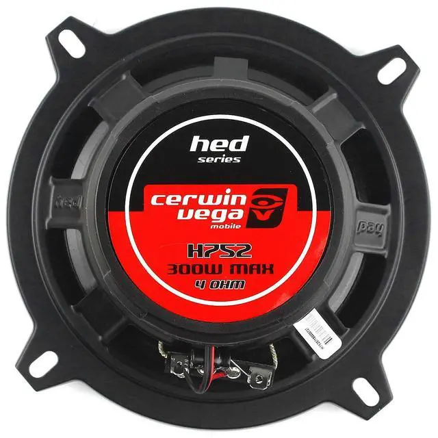 Alt view image 5 of 6 - Cerwin Vega 2-Way Coaxial 6x9 & 5.25" Car Speakers with 1" Tweeters Bundle