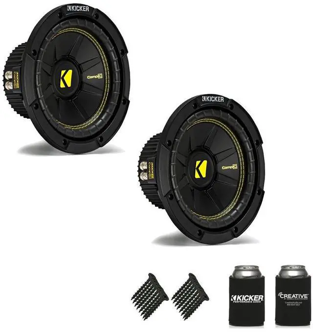 Main image of CWCS84 CompC 8" Subwoofers Bundle Single 4-Ohm Voice Coil