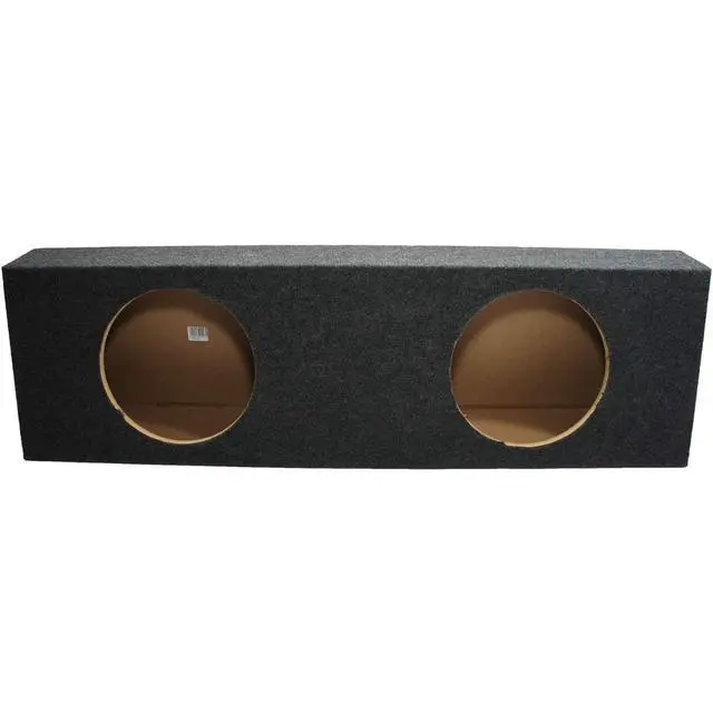 Alt view image 3 of 5 - Kicker Bundle Compatible with Universal 43C124 Dual 12" Vehicle Loaded Sub Box Enclosure