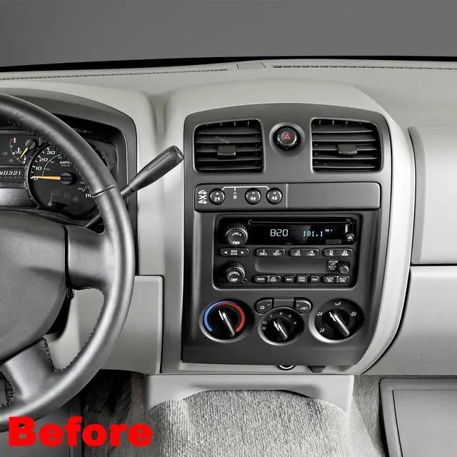 Alt view image 2 of 7 - 10.1 inch Touchscreen Car Stereo for Chevy Colorado 2004-2012, Android 13 Car Radio with Carplay & Android Auto GPS Navigation BT Mirror Link WiFi Backup Camera 4+64G