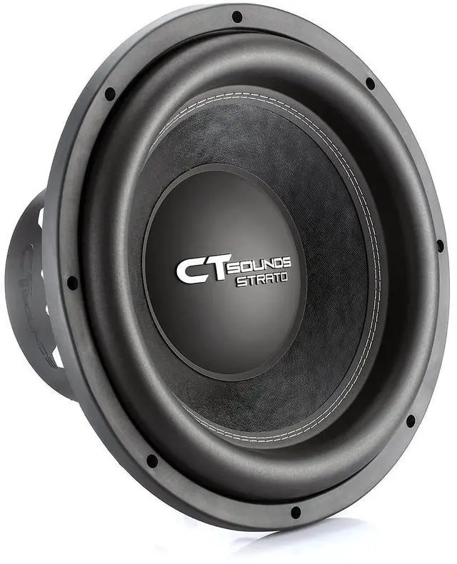Main image of STRATO-15-D4 2500 Watts Max 15 Inch Car Subwoofer Dual 4 Ohm