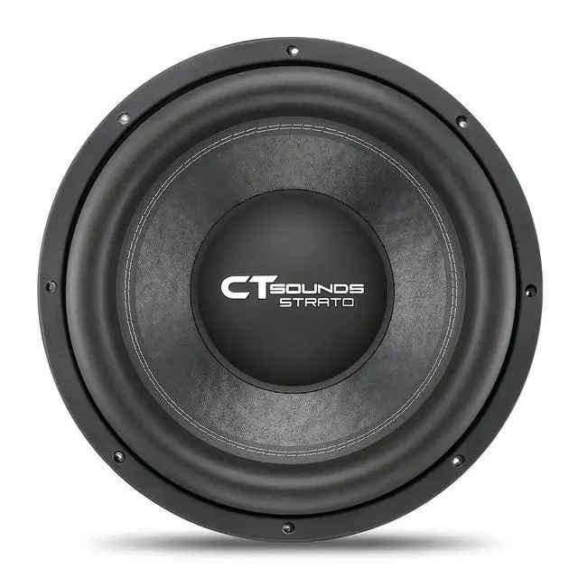 Alt view image 2 of 6 - STRATO-15-D4 2500 Watts Max 15 Inch Car Subwoofer Dual 4 Ohm