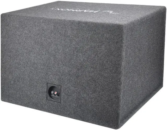 Alt view image 4 of 7 - 15 Inch Subwoofer Amp and Wiring Kit Package Vented 900W | Loaded single box enclosure design, mono power included, 4 gauge install set, deep low end for car or truck