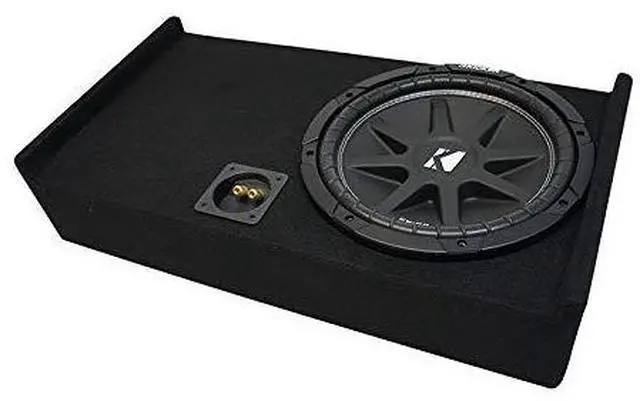 Main image of Kicker Comp C12 Single 12" Loaded Sub Box Fits 2009-2014 Ford F150 SuperCab | deep bass subwoofer upgrade, vehicle-specific enclosure, easy drop-in install, strong low-end truck sound, 12 inch size