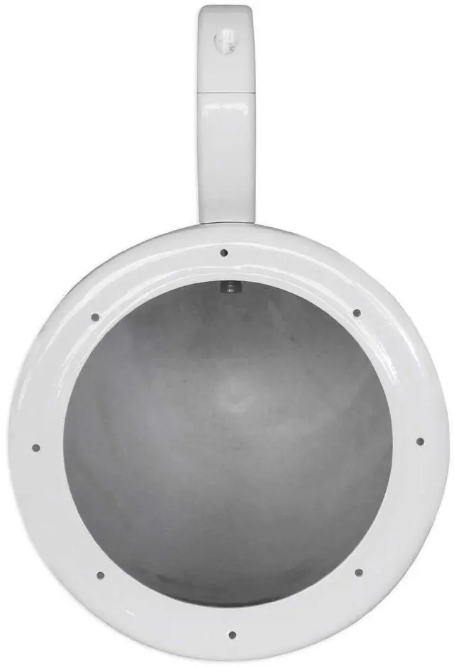 Alt view image 5 of 6 - MAC65W White 6.5" Speaker Pod Pair with MAC360W Swivel Clamps | 6061 Aluminum Enclosures, 2 MAC360W 360° Swivel Clamps, 2 Stainless Quick-Release Knobs, 2 Rubber Washers, 4-Items
