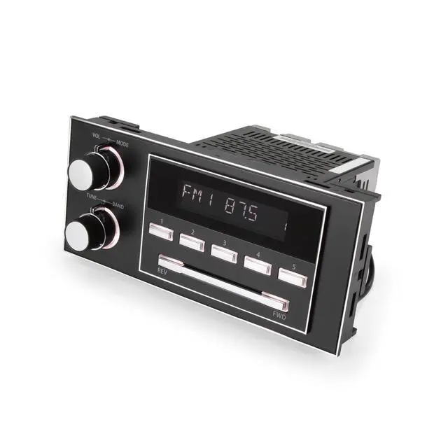 Alt view image 2 of 7 - New York 1.5 DIN Direct-fit Radio Stereo AM/FM AUX Compatible with 1988-89 Chevrolet GMC S-10 S-15 Pickup Blazer Jimmy