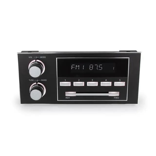 Alt view image 4 of 7 - New York 1.5 DIN Direct-fit Radio Stereo AM/FM AUX Compatible with 1988-89 Chevrolet GMC S-10 S-15 Pickup Blazer Jimmy