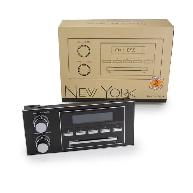 Alt view image 6 of 7 - New York 1.5 DIN Direct-fit Radio Stereo AM/FM AUX Compatible with 1988-89 Chevrolet GMC S-10 S-15 Pickup Blazer Jimmy