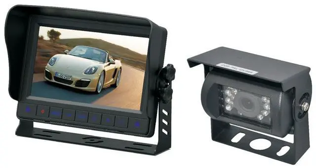 Main image of VTC73AHD - Wired Single Camera System with 7 AHD Monitor for Car, Truck, SUV and Van (2-Channel System), Standard