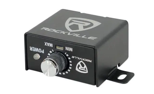 Alt view image 6 of 7 - RVA-M3 V2 Mono Car Amplifier Bundle with RWK41 4 Gauge Wire Kit | 4000W Peak / 1000W RMS @ 1 Ohm, Class D, LPF 32-300Hz, Bass Remote, RWK41 4 Gauge Wiring Kit with RCA Cable, 2-Items