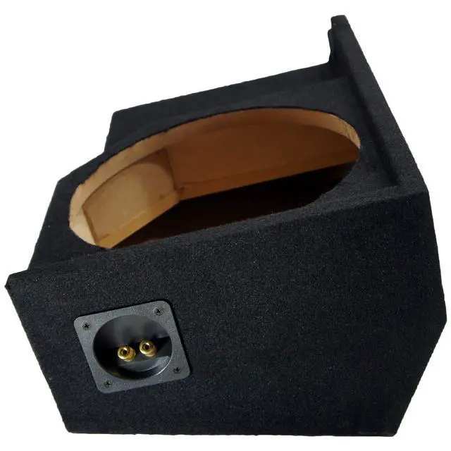 Alt view image 4 of 7 - Alpine S-W12D4 Type S Single 12" Sub Box Fits 88-98 Chevy CK Ext Cab | Complete extended truck package, 12 inch subwoofer preloaded and wired, tough carpet finish, air-tight braced design