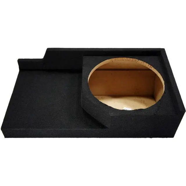 Alt view image 3 of 7 - Alpine S-W12D4 Type S Single 12" Sub Box Fits 88-98 Chevy CK Ext Cab | Complete extended truck package, 12 inch subwoofer preloaded and wired, tough carpet finish, air-tight braced design