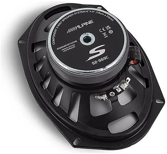 Alt view image 6 of 7 - S2-S69C, S Series 6x9 2-Way Hi-Res Speakers + Sound Damping Kit Bundle