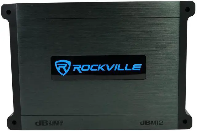 Alt view image 6 of 7 - dBM12 2000W 2-Ohm Marine Boat Mono Amplifier with RMWK4 Amp Kit | 2000W Peak / 500W RMS, Class D, 2-Ohm, Low Pass Crossover, Bass EQ, Bass Remote, 4 AWG Waterproof Amp Wire Kit, 2-items