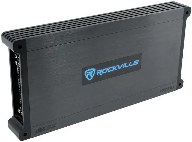 Alt view image 2 of 7 - DBM50 5-Channel Marine Amplifier Bundle with RMWK4 Amp Wire Kit | 4000W Peak / 980W RMS, Class AB/D, HPF/LPF/Subsonic Filters, Bass Knob, PA Microphone, 2 MRCA25 25' RCA Cables, 4-Items