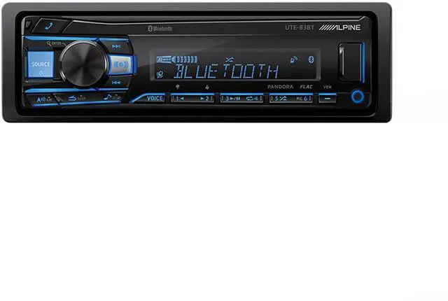 Alt view image 2 of 6 - UTE-83BT DM-65C-G 6.5 Component Speaker Bundle | Bluetooth multimedia receiver that does not play CDs, bundled with DM-65C-G 6.5 in component 2-way speakers