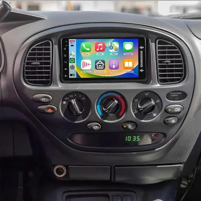 Main image of 7 inch Touchscreen Car Stereo Fit for Toyota Tundra 2000-2006, Android 15 Car Radio with Carplay & Android Auto GPS Navigation BT Mirror Link WiFi Backup Camera 2+32G