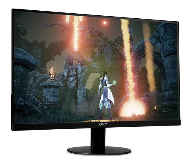 Alt view image 2 of 6 - SB270 Bbix 27" Full HD (1920 x 1080) IPS Ultra-Thin Zero Frame Monitor with AMD Radeon FREESYNC Technology - 1ms | 75Hz Refresh (HDMI & VGA Ports)