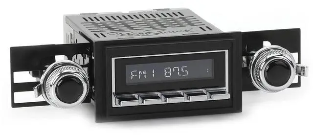Main image of RetroRadio Compatible with 1968-71 Chevrolet Corvette Features Include Bluetooth, AUX, AM/FM LAC-M1-218-53P-73PC1