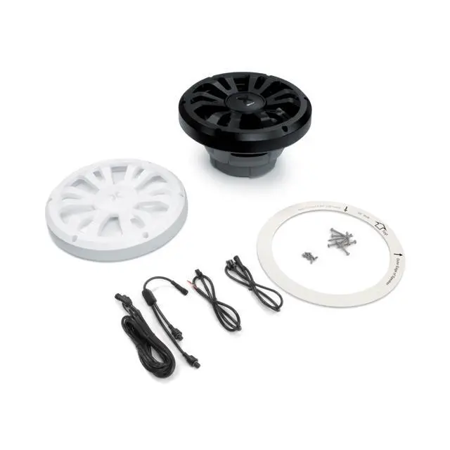 Alt view image 4 of 4 - by ECOXGEAR Single 10-inch Extreme Subwoofer Waterproof Wired Marine Speaker 600 Watts Peak with Dual 4-Ohms Voice Coils and LEDCast Multi-Color LED Lighting