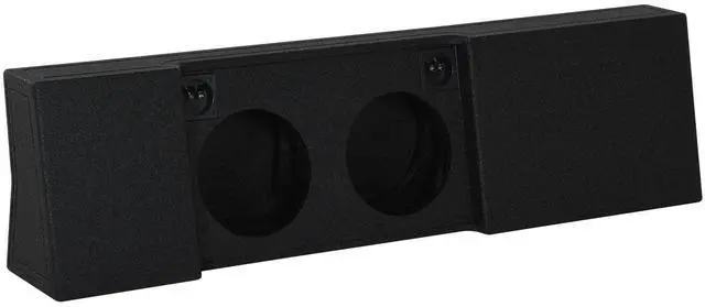 Main image of REC100 Dual 10" Subwoofer Box for 09-17 Ford F150 Super Crew | Fits 2017 F250/F350 Super Duty, Underseat Downfire, Bed Liner, 1.0 Cu Ft Per Sub, 5.875" Depth, 36Hz Tuning