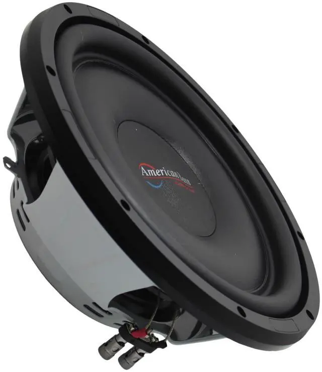 Main image of Titanium 1244 12"" 600 Watt RMS 4-Ohm DVC Shallow Subwoofer, white