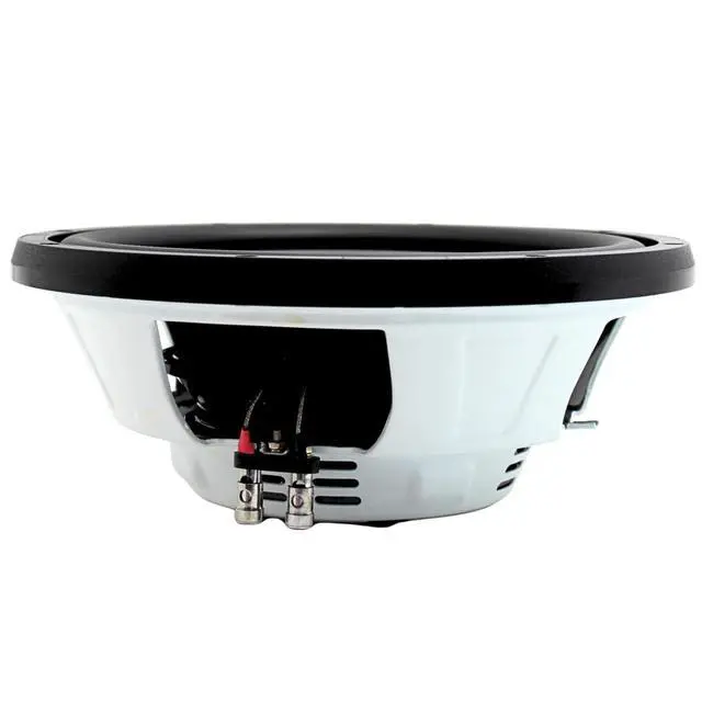Alt view image 5 of 7 - Titanium 1244 12"" 600 Watt RMS 4-Ohm DVC Shallow Subwoofer, white