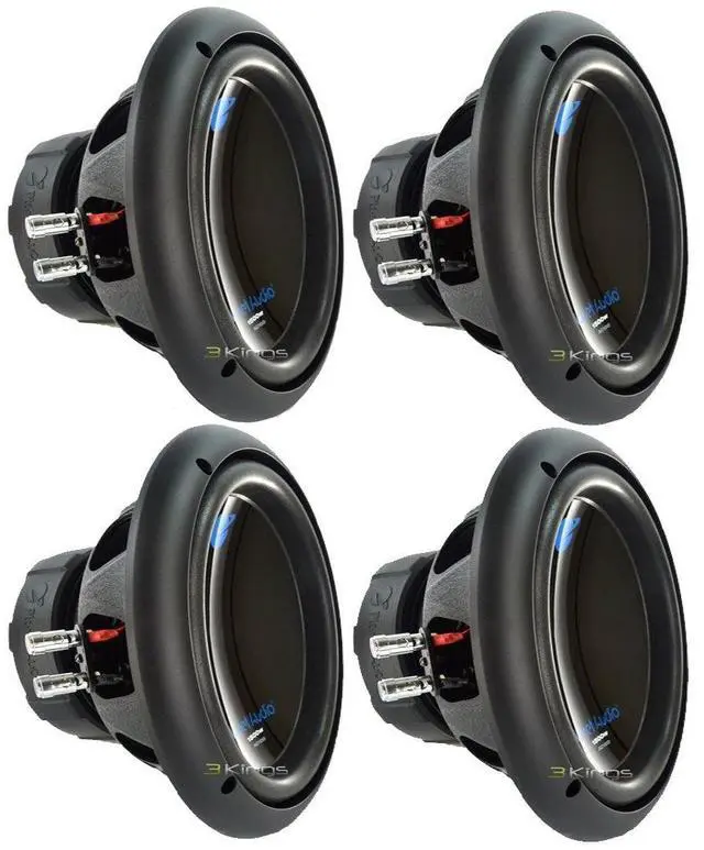 Main image of 4 AC10D 10" 6000W Power Car Audio Subwoofers Power Subs Woofers
