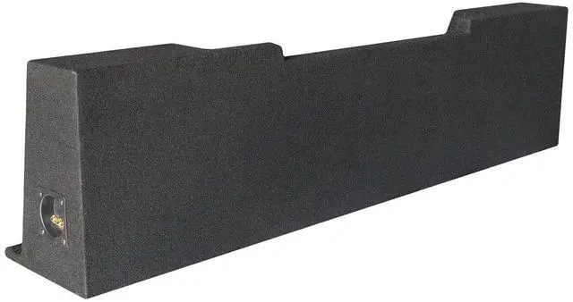 Alt view image 4 of 7 - Silverado/Sierra Extended Cab 2007-2013 Dual 10" Subwoofer Enclosure