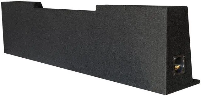 Alt view image 5 of 7 - Silverado/Sierra Extended Cab 2007-2013 Dual 10" Subwoofer Enclosure