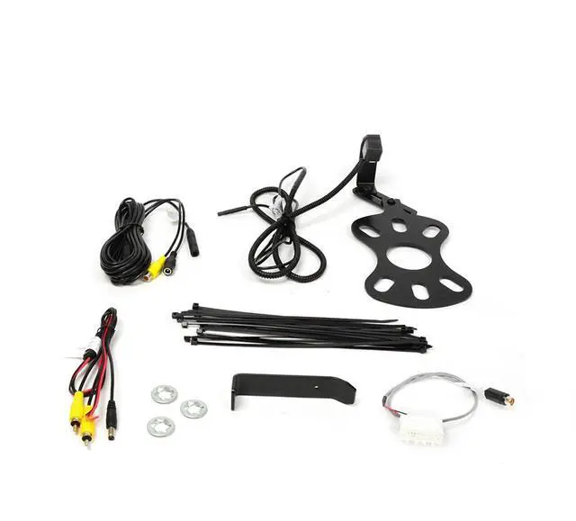Main image of 9002-8848 Rear Vision System with Adjustable Mount Camera for 2007-2018 Jeep Wrangler JK with an Aftermarket Display