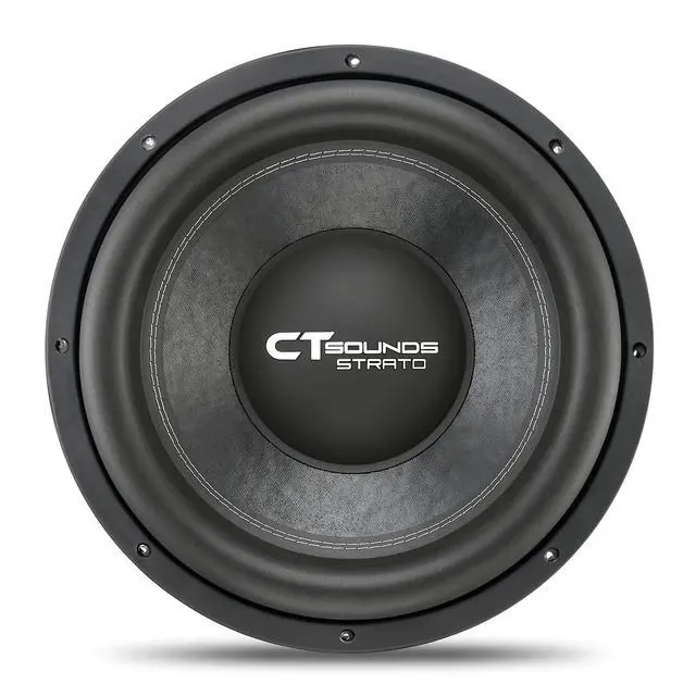 Alt view image 5 of 7 - STRATO-15-D2 2500 Watts Max 15 Inch Car Subwoofer Dual 2 Ohm
